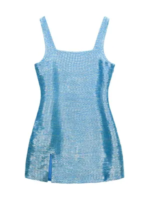 Le Sable Beaded Minidress