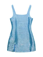 Le Sable Beaded Minidress