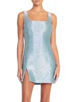 Le Sable Beaded Minidress