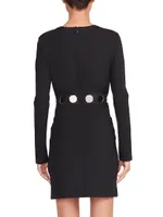 Asher Paillette Sheath Dress