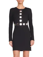 Asher Paillette Sheath Dress