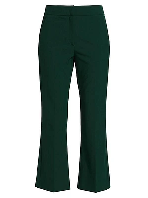 Curzio Cropped Flare Trousers