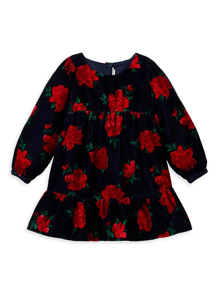 Baby Girl's, Little Girl's & Velvet Rose Dress