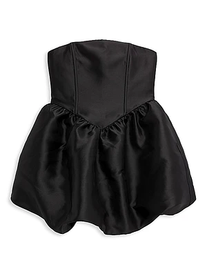 Girl's Oona Satin Dress