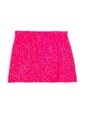 Girl's Taylor Sequin Mini Skirt