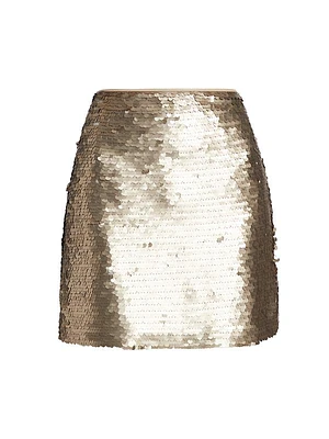 Monochrome Zolla Sequined Skirt