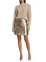 Monochrome Zolla Sequined Skirt