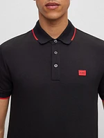 Cotton-Piqué Slim-Fit Polo Shirt