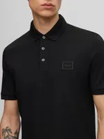 Cotton-Piqué Slim-Fit Polo Shirt With Logo Badge