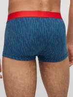 Two-Pack Of Stretch-Cotton Trunks With Logo Waistbands