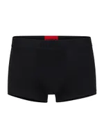 Stretch-Cotton Regular-Rise Trunks With Marker Logo