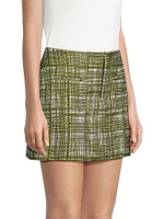 Ultra Tweed A-Line Miniskirt