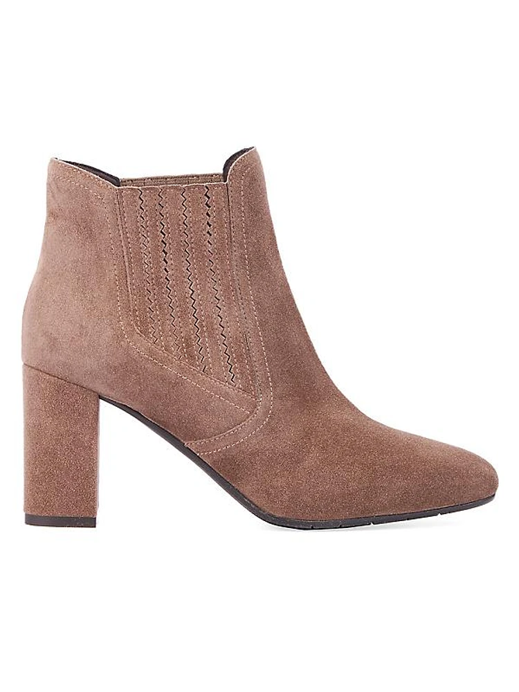 Lanna 75MM Silky Suede Booties