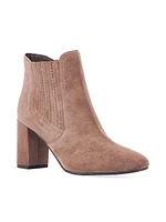 Lanna 75MM Silky Suede Booties