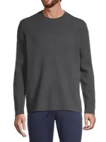 Cozychic Cord Rib-Knit Pullover Sweater