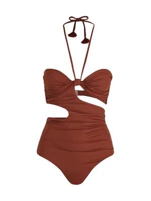 Olapa Cut-Out One-Piece Swimsuit