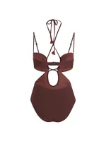 Thorny Cut-Out One-Piece Swimsuit