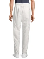 Elasticized Waistband Relaxed-Fit Pants