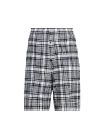 ZEGNA x The Elder Statesman Checked Wool-Blend Shorts