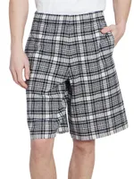 ZEGNA x The Elder Statesman Checked Wool-Blend Shorts