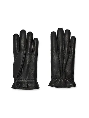 M 3-Point Leather Gloves