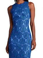 Corded Lace Sheath Dress