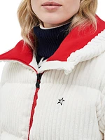 Jumbo Corduroy Down Puffer Jacket