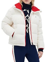 Jumbo Corduroy Down Puffer Jacket