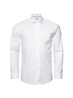 Contemporary-Fit Pin-Dot Piqué Shirt