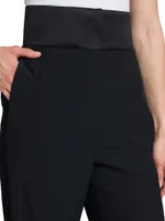 Ultra-High-Rise Straight-Leg Trousers