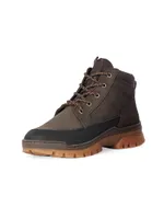 Miller Lace-Up Leather Derby Boots