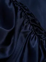 Dupree Silk One-Shoulder Midi-Dress