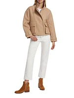 Charlie Boxy Wool-Blend Jacket