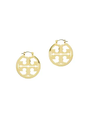 Miller Small 18K Gold-Plated Hoop Earrings