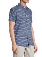 Fairfax Geometric Relaxed-Fit Shirt