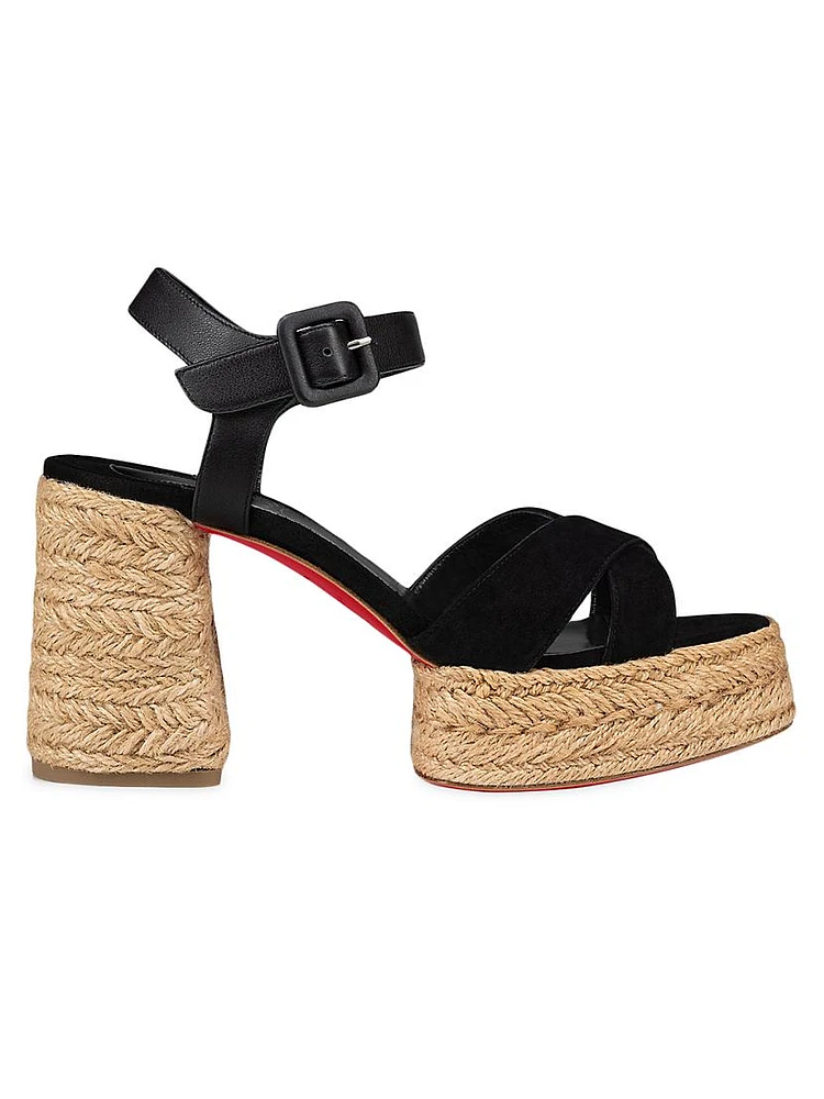 Calakala 70MM Suede Espadrille Sandals