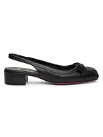 Mamaflirt 30MM Leather Slingback Pumps