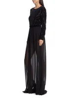 Ellie Ballerina Maxi Dress