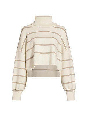 Paulie Cropped Turtleneck Sweater