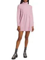 Jaci Wool-Blend Minidress