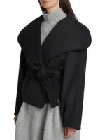 Mina Belted Fleece Jacket