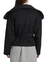 Mina Belted Fleece Jacket