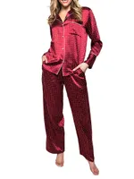 ​Polka Dots Wide Cuff Pajama Set