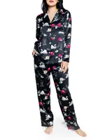 Silk Swan Lake Pajama Set