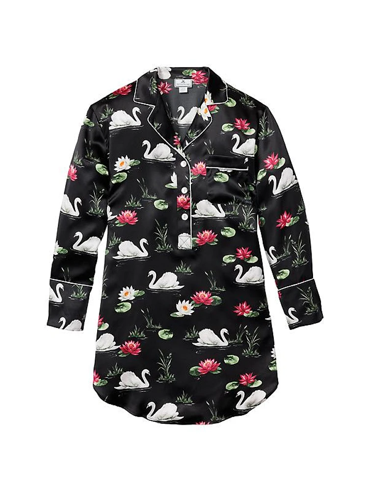 Silk Swan Lake Nightshirt