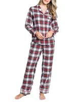 Balmoral Plaid Cotton Pajama Set