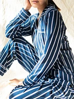 Grant Pinstripe Classic Pajama Set