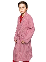 Little Kid's & Mini Gingham Robe