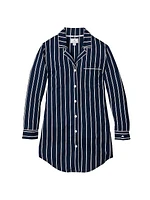 Grant Pinstripe Nightshirt