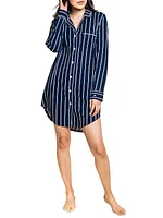 Grant Pinstripe Nightshirt